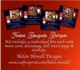 Festive Bouquet Bumper Tent Cards