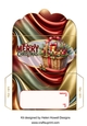 Christmas Money Envelope 3 - Christmas Basket