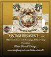 Vintage Christmas Oenament 3
