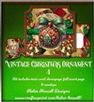 Vintage Christmas Oenament 4