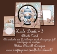 Little Bird 3 - Tent Card - Blank Card