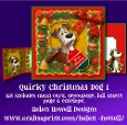 Quirky Christmas Dog 1