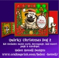 Quirky Christmas Dog 2