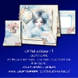 Little Geisha 1 - Blank Card - Tent Card