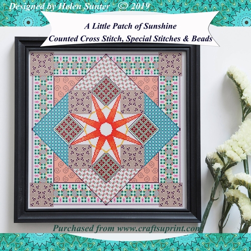A Little Patch of Sunshine Cross Stitch Chart 