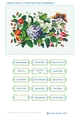 Chinese Floral Art 5 x 7 Inch Card Front and Sentiments no.3