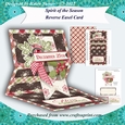 Spirit of the Season Reverse Easel Christmas Card