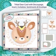 Tribal Deer Card and Party Invite