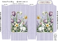 Bunny with Flowers Easter Pinch Bag 1