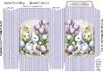 Bunny with Flowers Easter Pinch Bag 2