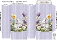 Bunny with Flowers Easter Pinch Bag 3