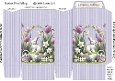 Bunny with Flowers Easter Pinch Bag 5