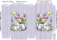 Bunny with Flowers Easter Pinch Bag 6