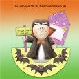Vampire Halloween Rocker Card with 3D Decoupage and Envelope
