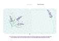 French Lavender Blank Insert to fit 5.5 Inch Square Card