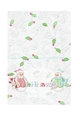 Snowman Christmas Insert to fit 5 x 7 Inch Tent Card Let It Snow