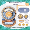 Taurus - Zodiac Easel Birthday Card