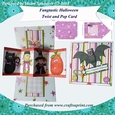 Fangtastic Halloween Twist and Pop 3D Decoupage Card Kit