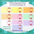 Peony Quick and Easy Cut and Fold Bumper Kit