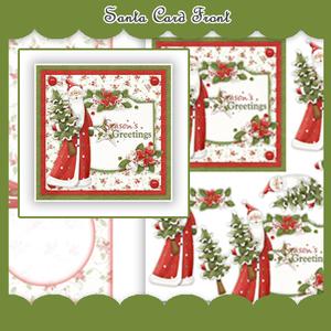 Santa Card Front