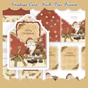 Such Deer Friends Envelope Style Card