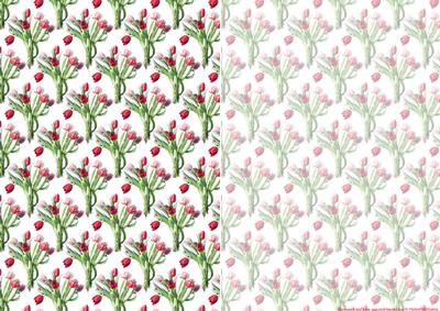 Red Tulips Paper & Vellum