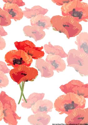 Poppy Art Trio Paper 2