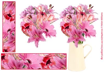 Lily & Gerbera Bouquet Topper