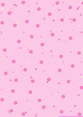 Pretty in Pinks on Pink Flower Paper