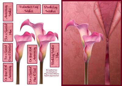 Cala Lily Ribbon Step by Step