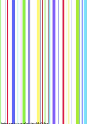 It's All Gone a Bit Stripey Blues & Greens