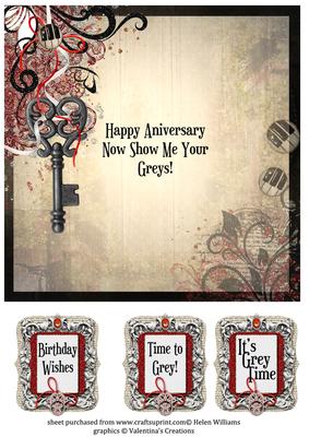 Key to the Room 8x8inch Insert Show Me Your Greys!