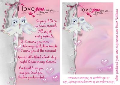 Westie Love Card Fronts