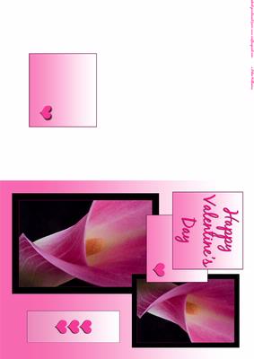 Valentine Quick Card Sh0039
