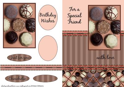 Chocolate Dream Card Front