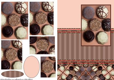 Chocolate Pyramid Card Front