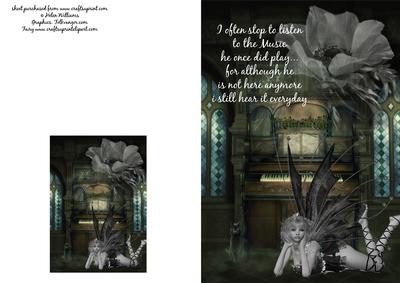 Music & Fairy Card Front