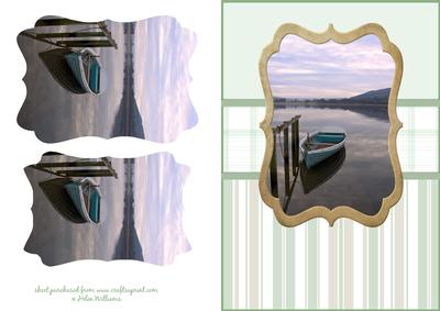Boat & Lake Pyramid