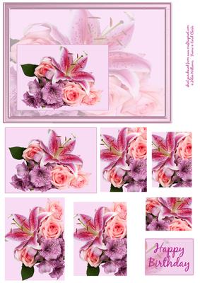 Lily & Rose Pyramid Topper