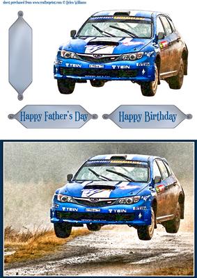 Rally Car Topper