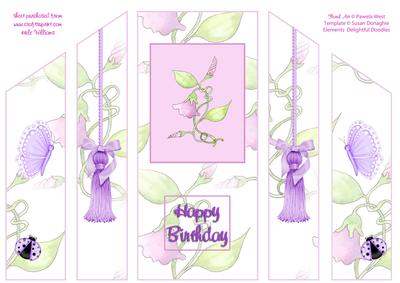 In a Lilac Garden Theatre Fold Panels