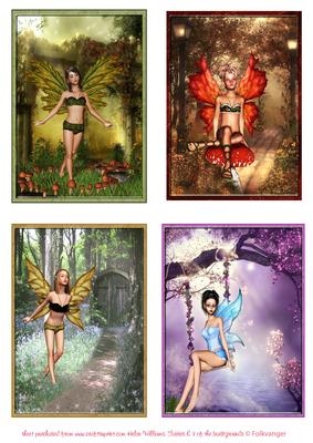 Four Fairy Toppers.
