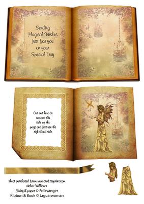 Fairy Wishes Book Sheet