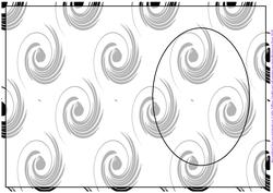 Black Swirl Insert