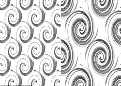 Monochrome Swirls Duo Paper