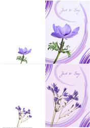 Floral Swoosh Notelets 3