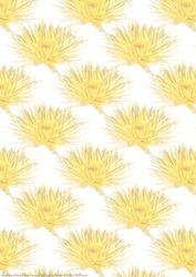 Yellow Floral Vellum Larger Flower