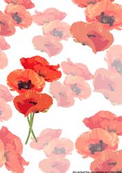 Poppy Art Trio Paper 2