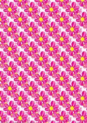 Pinkity Pink Paper Small Flower