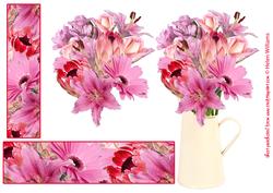 Lily & Gerbera Bouquet Topper